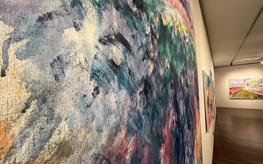El Centro Fundación Caja Rioja Gran Vía acoge las pinturas de Cristina Ruiz-Carrillo titulada “Paseo entreviñas”