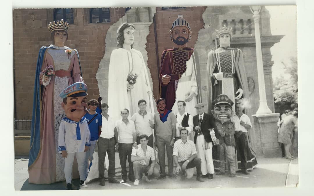 Hoy se abre en el Centro Fundación Caja Rioja Calahorra la exposición de fotografía “Gigantes y cabezudos: del blanco al color”