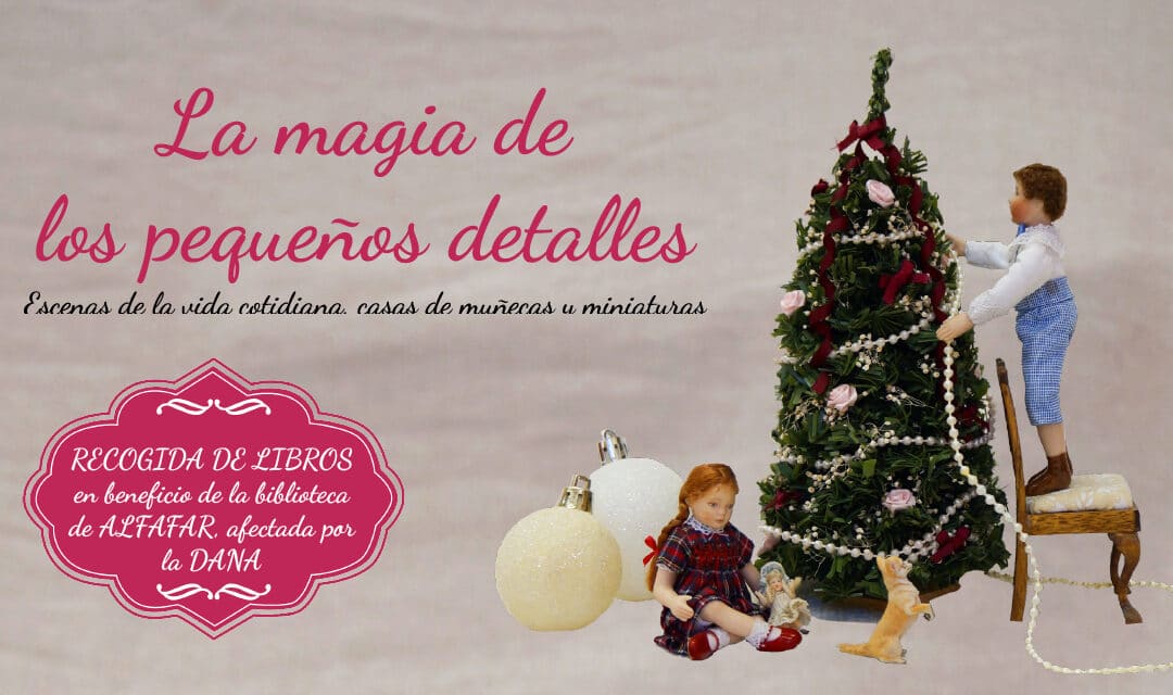La exposición de casas de muñecas “La magia de los pequeños detalles”, desde hoy en el Centro Fundación Caja Rioja La Merced