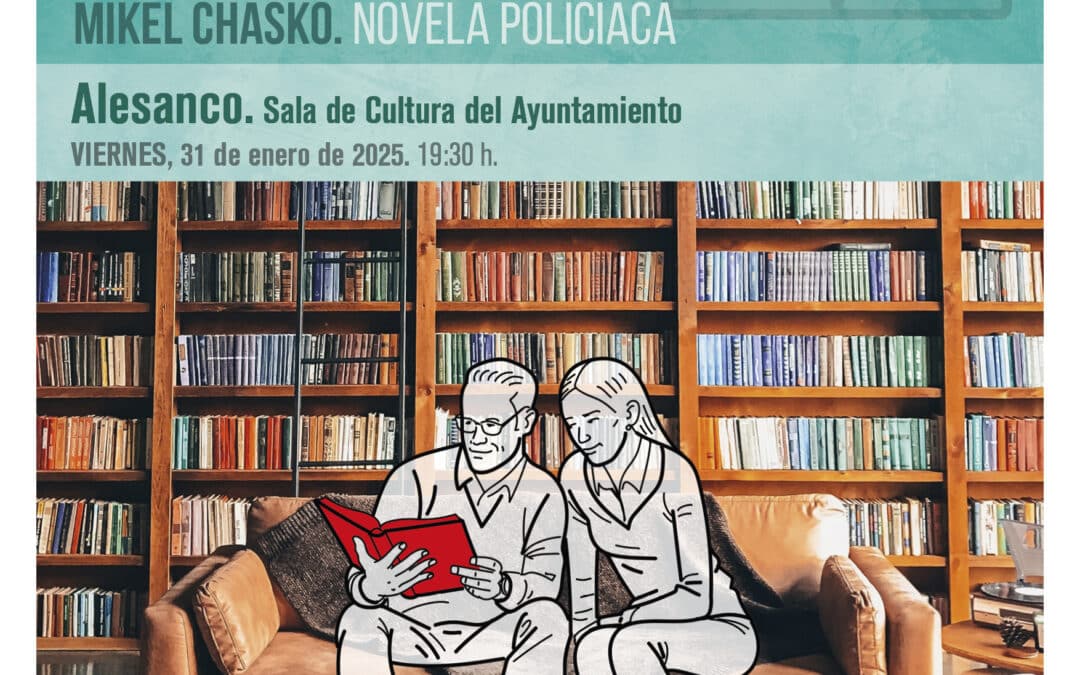 ‘Aprender leyendo’ llega este viernes a Alesanco de la mano de los escritores Pascual Martínez y Mikel Chasko