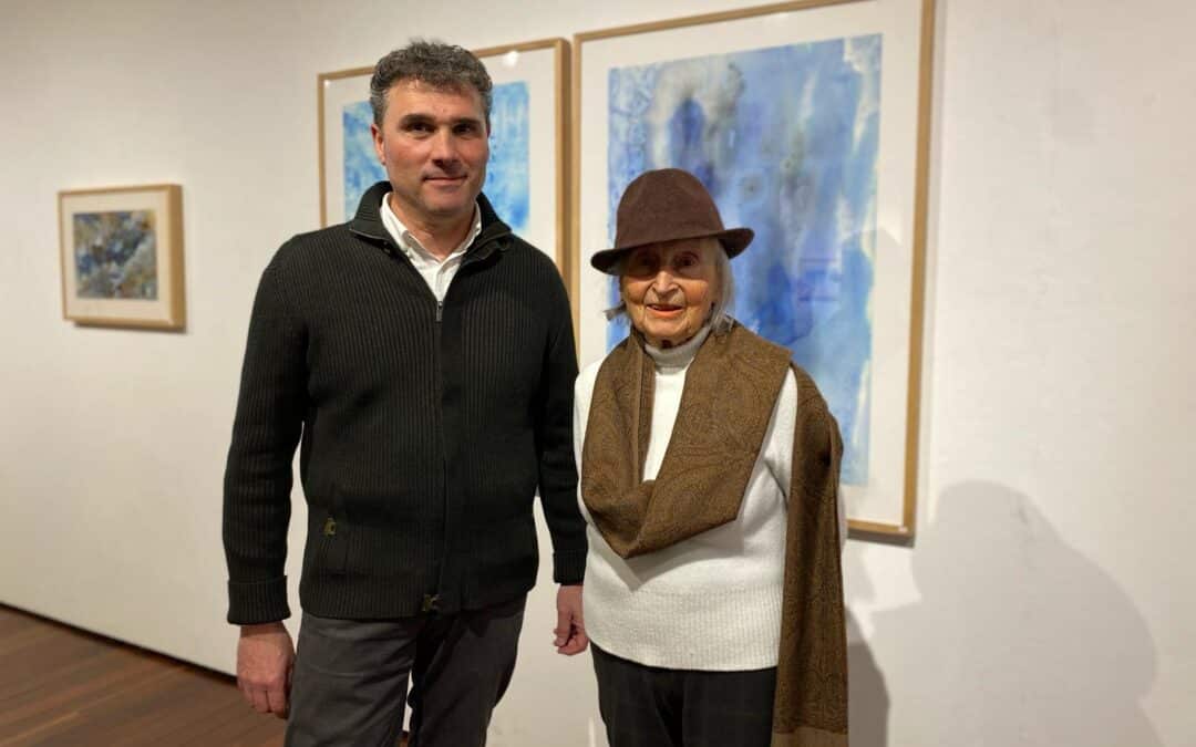 Dolores Aguirrezabala expone en el Centro Fundación Caja Rioja Gran Vía “Recuerdos de una vida”, acuarelas que resumen su carrera artística