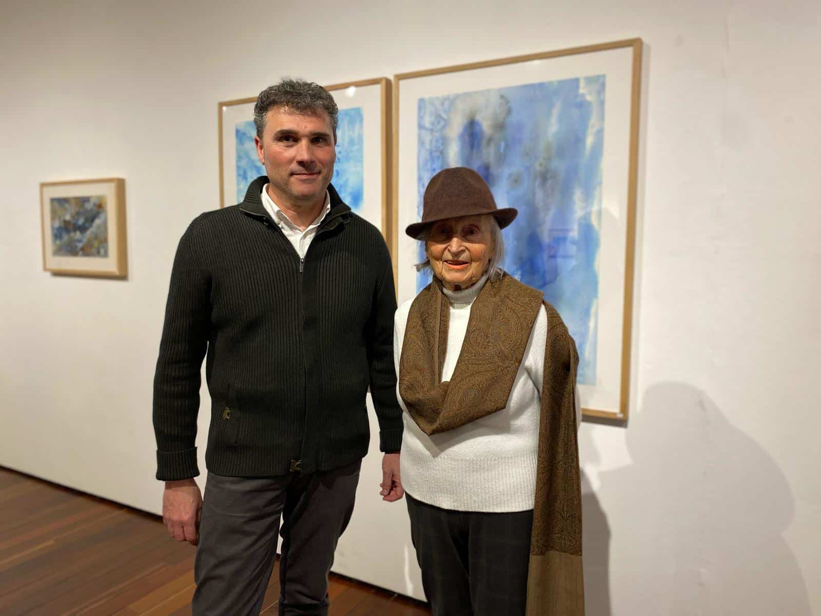 Dolores Aguirrezabala expone en el Centro Fundación Caja Rioja Gran Vía “Recuerdos de una vida”, acuarelas que resumen su carrera artística