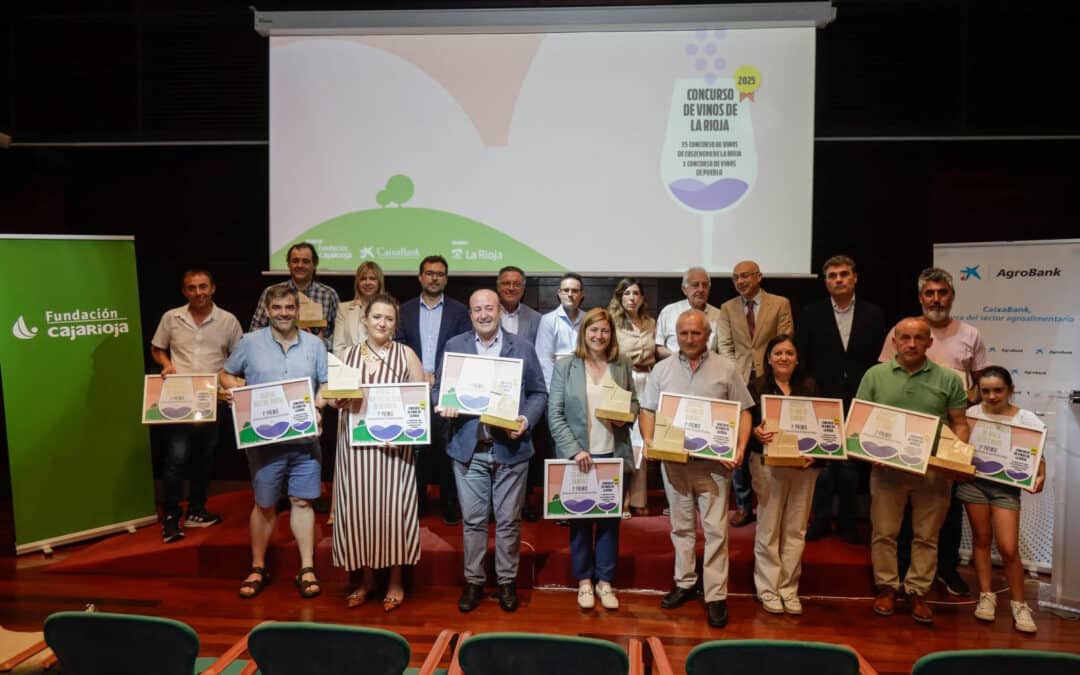 Estas son las bodegas ganadoras del ‘Concurso de Vinos de La Rioja’ impulsado por Fundación Caja Rioja y CaixaBank