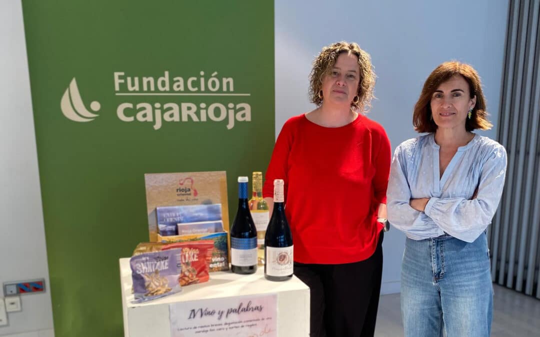 El Centro Fundación Caja Rioja Arnedo acoge “Vino y palabras”, una cata de vinos acompañada de los textos del Taller de creación literaria
