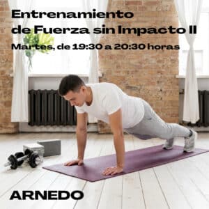 ENTRENAMIENTO DE FUERZA SIN IMPACTO II (tarde)