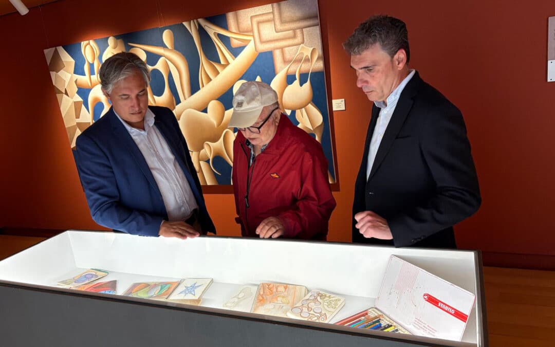 El Centro Fundación Caja Rioja La Merced muestra una exposición antológica del pintor Jesús Carasa incluida en «Nuestros referentes»