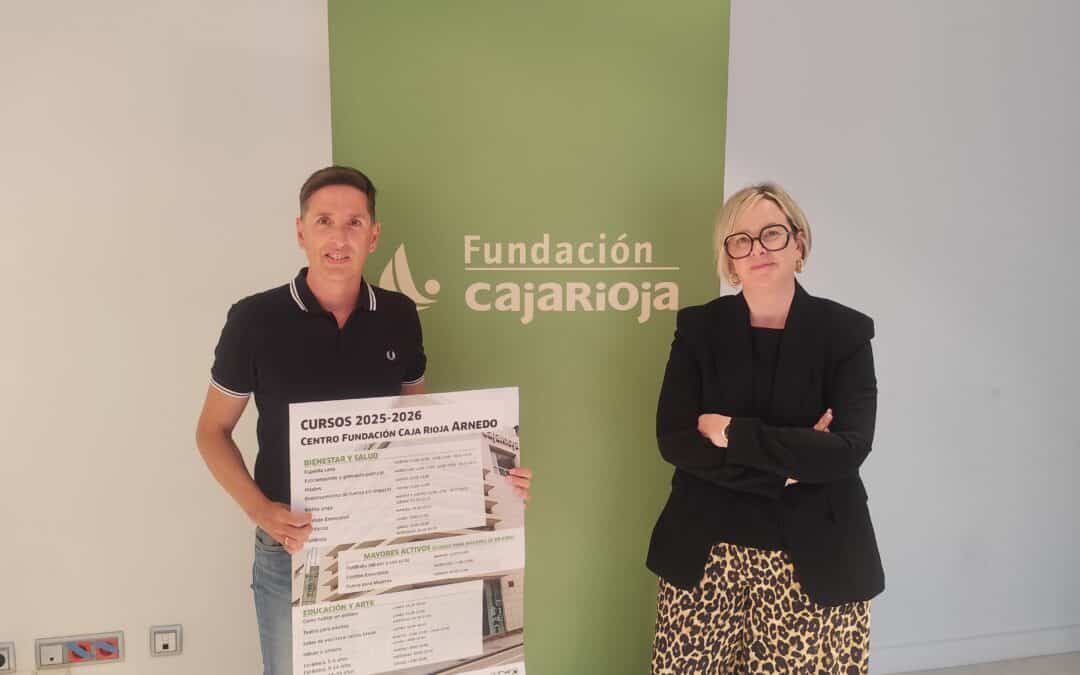 Fundación Caja Rioja ofrece en su Centro de Arnedo un total de 13 talleres de diferentes ámbitos para el curso 2025-2026