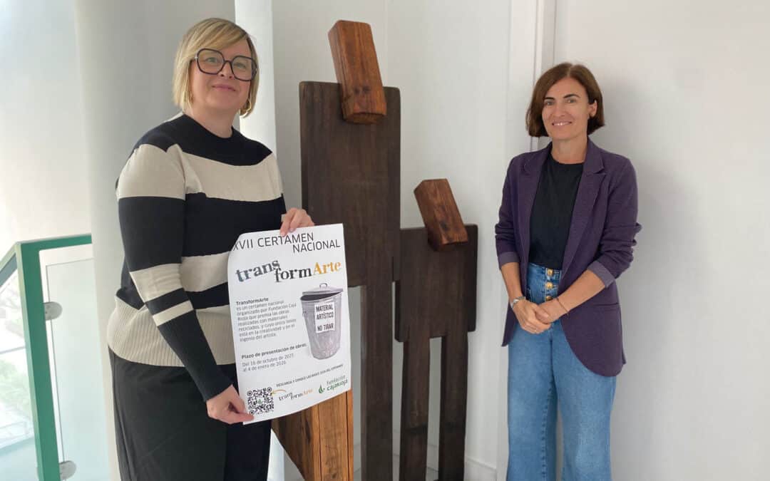 Fundación Caja Rioja convoca la edición 17 de ‘transformArte’, el certamen nacional de arte realizado con materiales reciclados