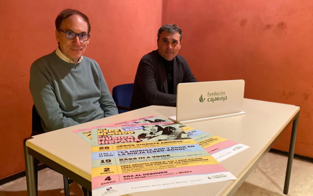 Jesús Vicente Aguirre, una exposición y una mesa redonda que repasa el pop y el rock en La Rioja, nuevas actividades del Foro Pepe Blanco de la Música Hispana
