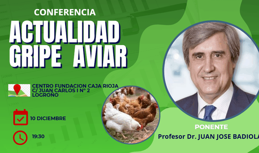 Conferencia sobre la Gripe Aviar, impartida por Juan José Badiola