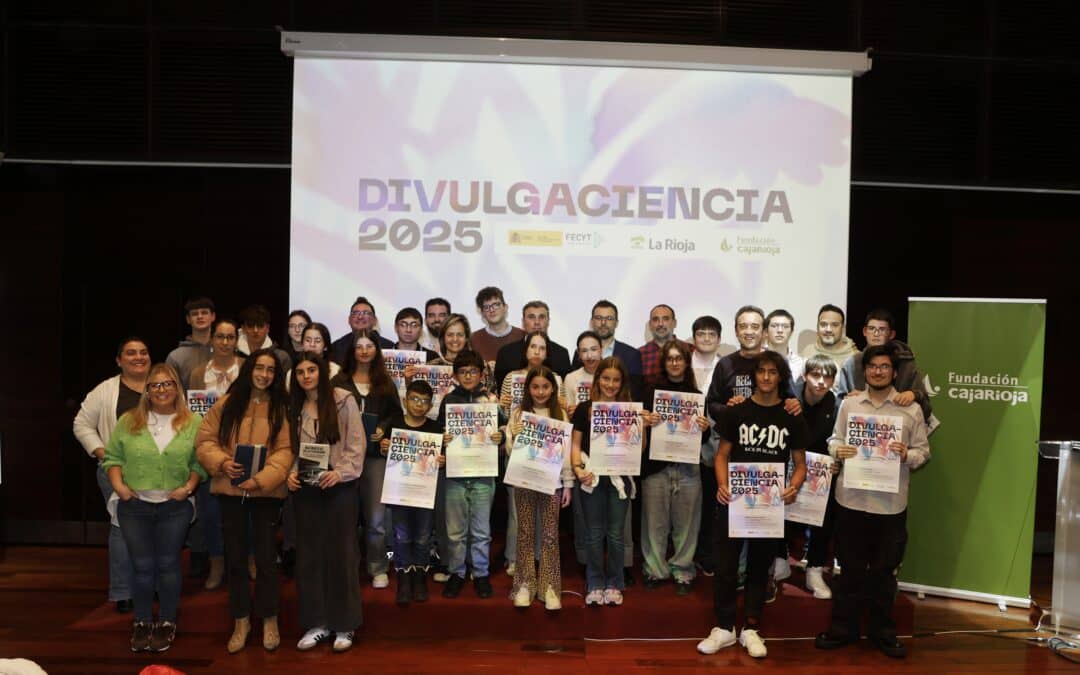 Estos son los equipos ganadores de #Divulgaciencia25, programa organizado por la Fundación Caja Rioja