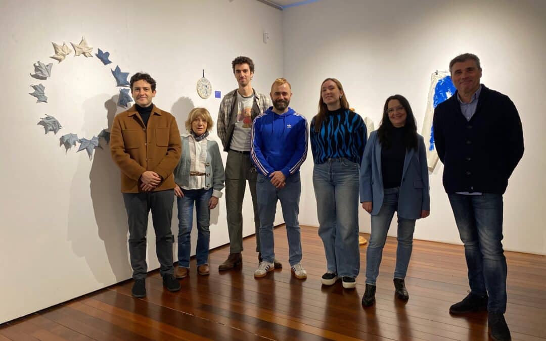 El Centro Fundación Caja Rioja Gran Vía acoge hasta el 31 de enero la exposición colectiva “Amalgama de azules”