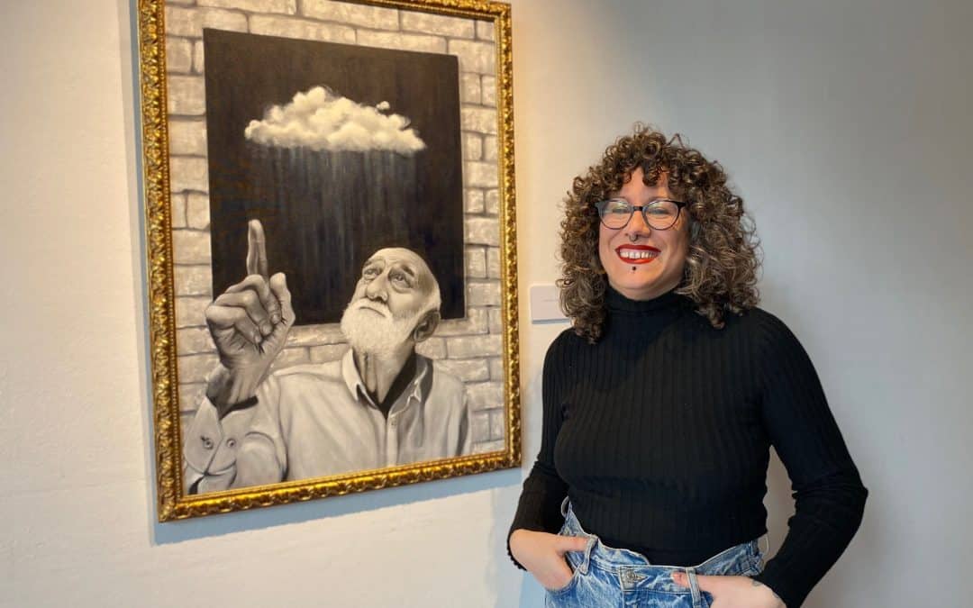 Olga Río muestra sus pinturas en el Centro Fundación Caja Rioja Gran Vía en la exposición “Esto, eso y aquello”