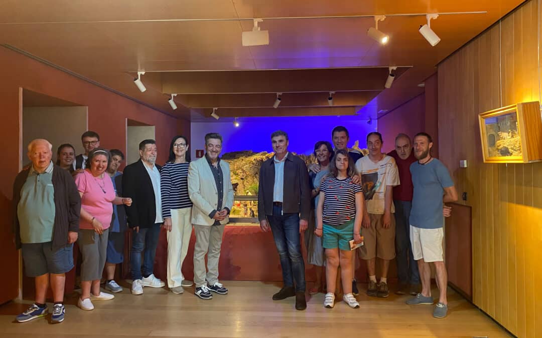 Con motivo del Congreso Nacional Belenista el Centro Fundación Caja Rioja La Merced acoge una exposición de belenes