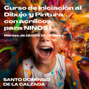CURSO DE INICIACIÓN AL DIBUJO Y PINTURA CON ACRÍLICOS (niños) I