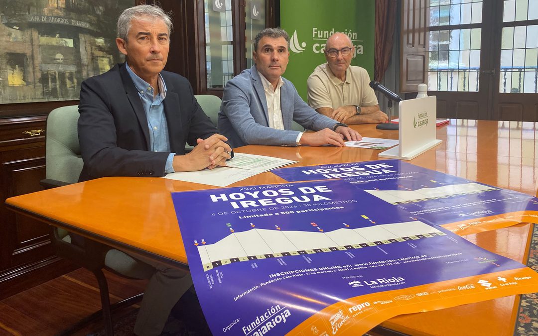 Comienzan las inscripciones para la Marcha Hoyos de Iregua que se desarrollará el 4 de octubre con un recorrido de 30 kilómetros