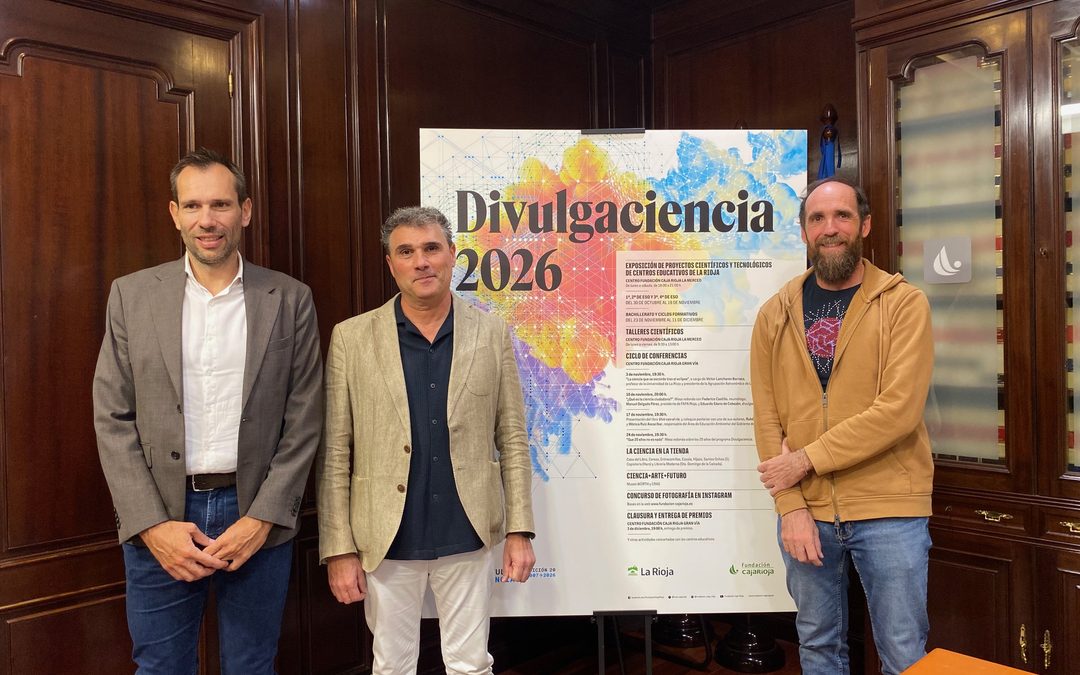 Divulgaciencia26 cumple 20 años como programa decano de ciencia y tecnología de La Rioja y presenta un programa que comienza el 30 de octubre