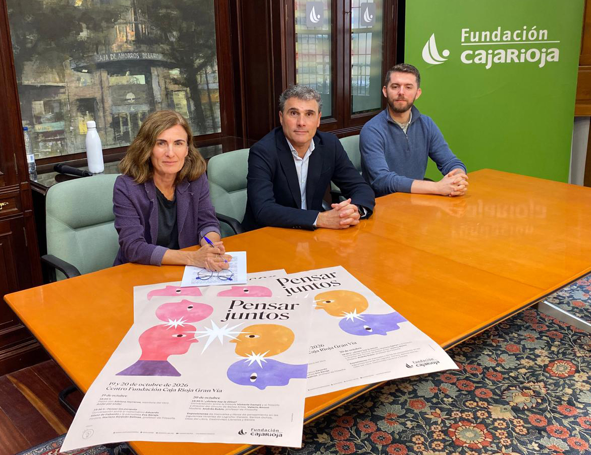 «Pensar juntos», programa de pensamiento crítico, reunirá en Logroño a Victoria Camps, Valerio Rocco, Eduardo Sáenz de Cabezón, Eva Baroja y Adriana Herreros